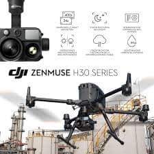 DJI Zenmuse H30 Series con zoom híbrido y visión térmica de alta precisión
