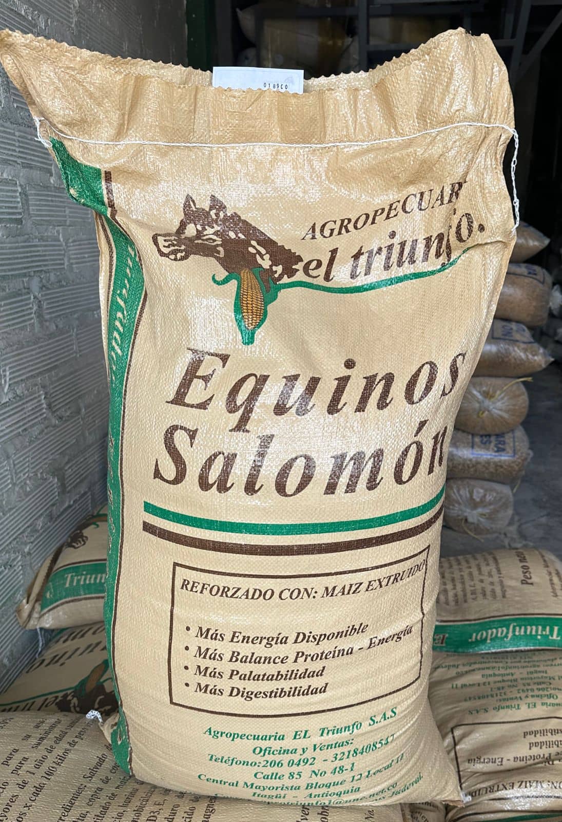 Alimento Triunfador Equinos x 40 Kg