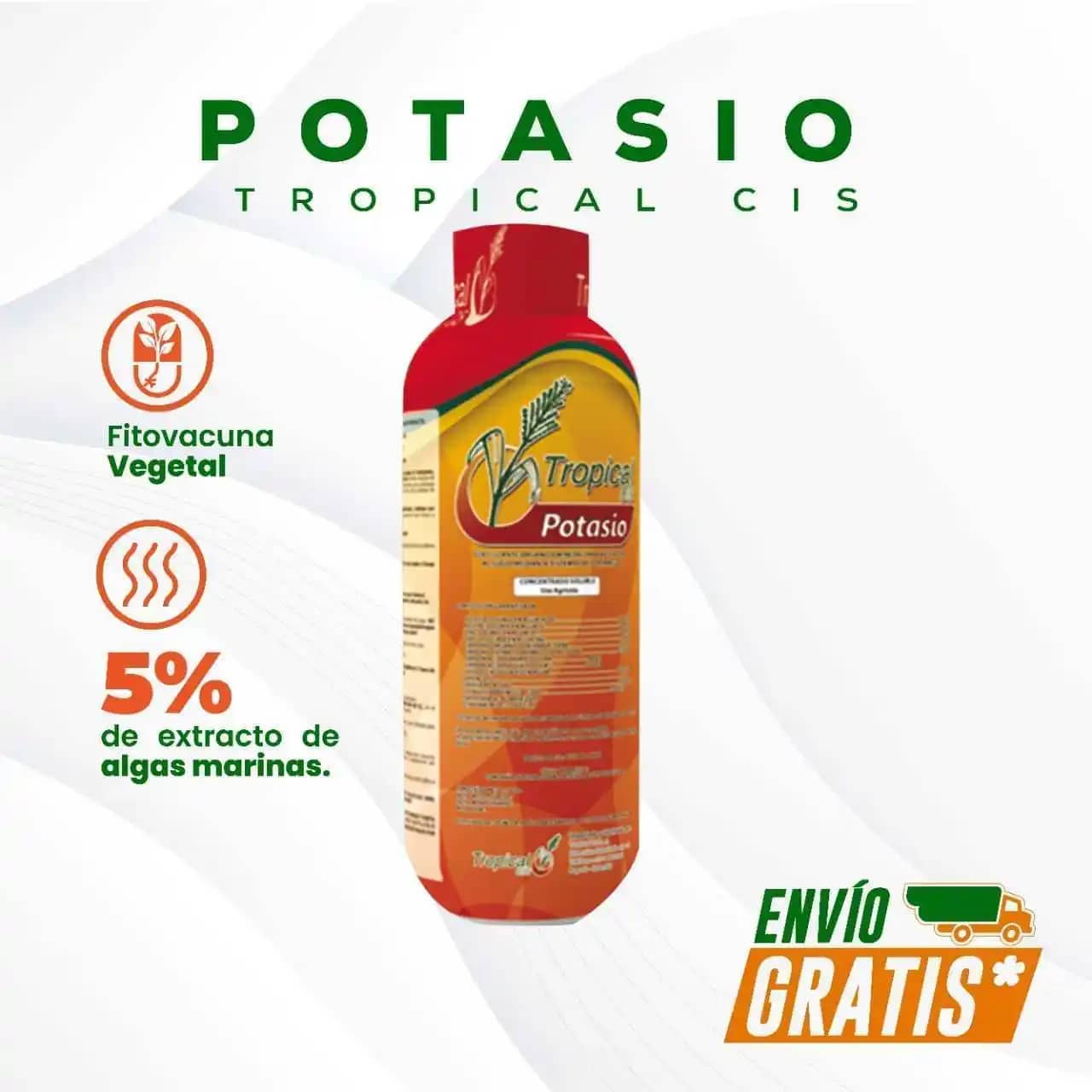 Biofertilizante Tropical Potasio x 12 Lt