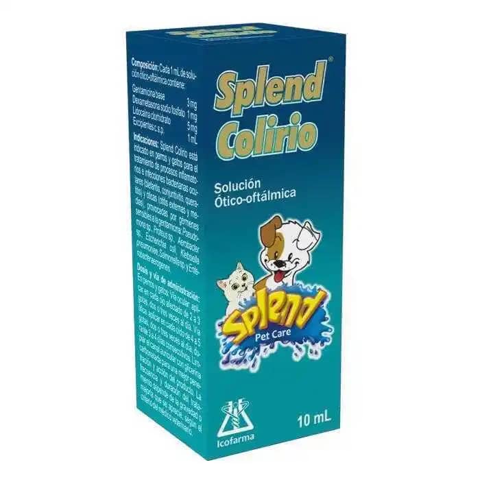 Solución Ótico-oftálmica Splend Colirio Gotero x 10 Ml