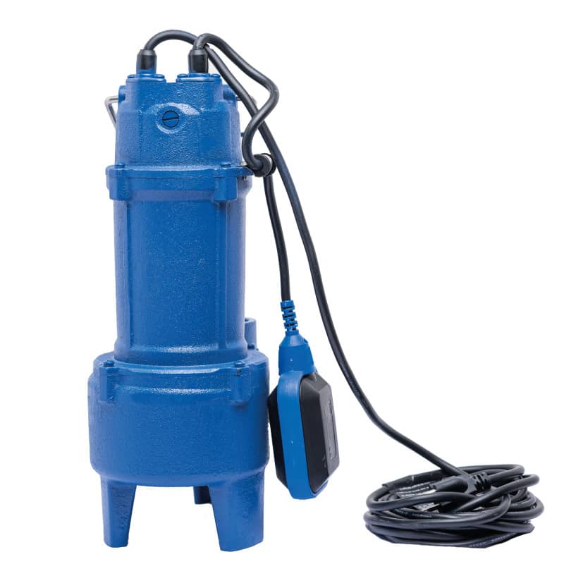 Electrobomba sumergible aguas residuales 1/2 HP 383 L/min