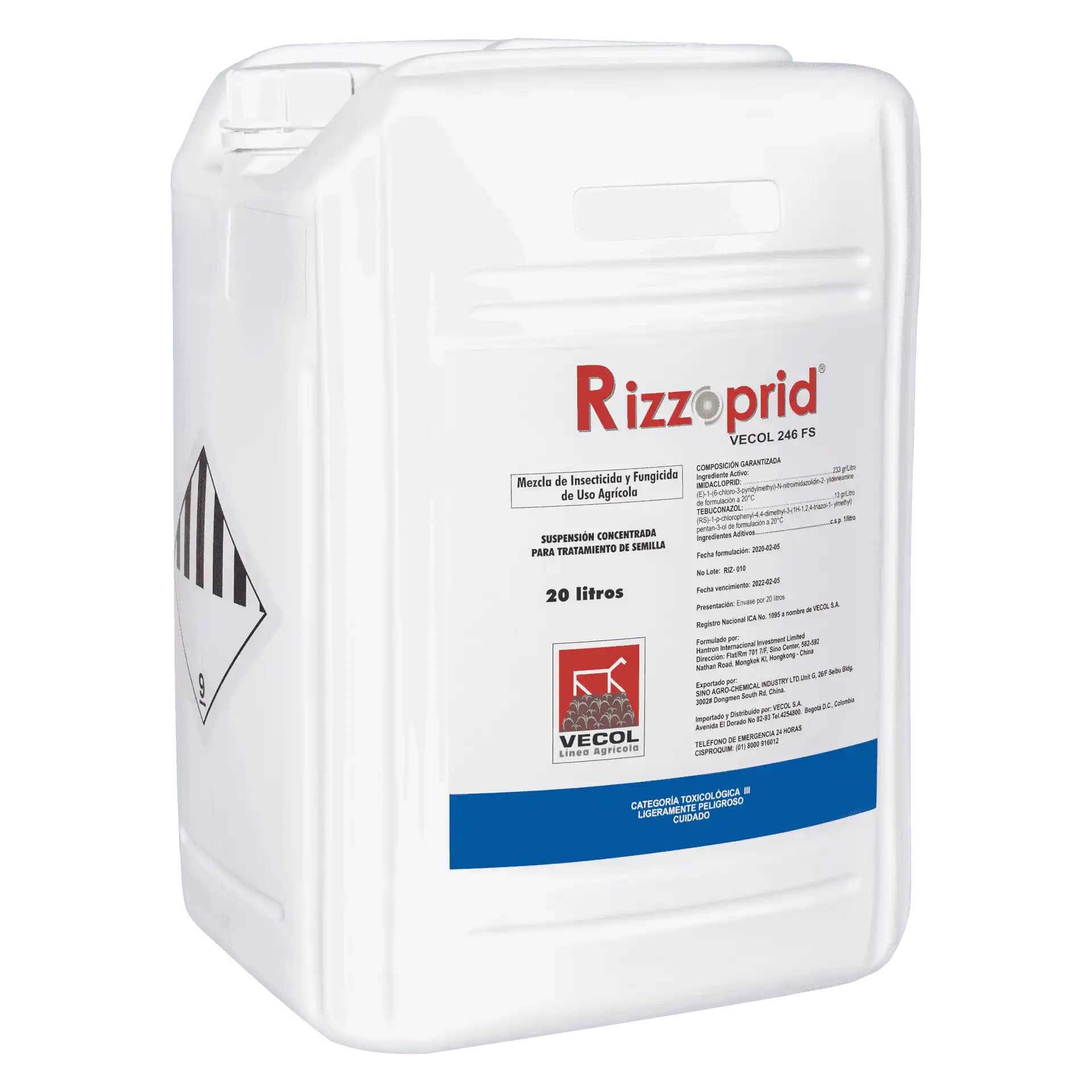 Rizzoprid® Vecol 246 FSv x 4 Litros