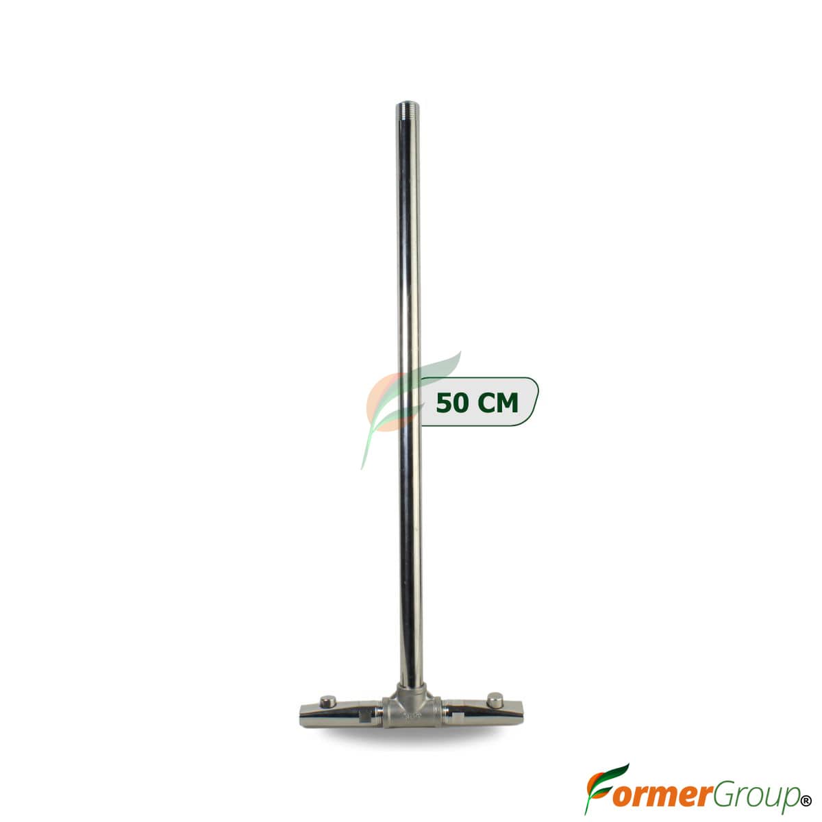 Kit Bebedero Cerdos Botón 1/2 Tubo 50cm Máx Alcance