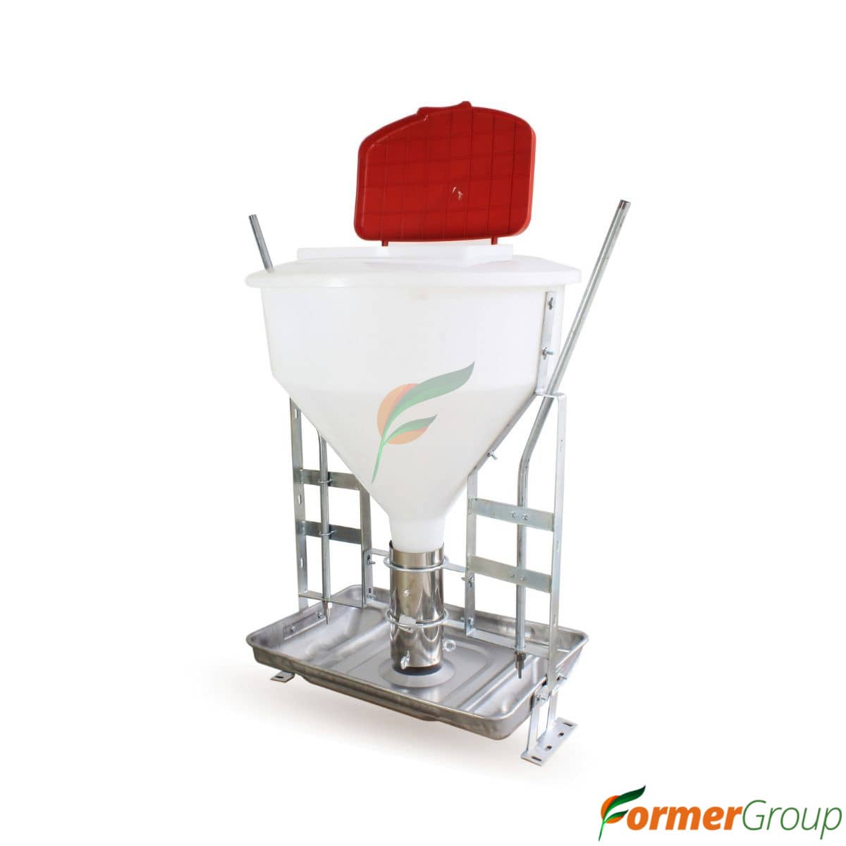 Comedero Automático para Cerdos Tolva 80Lts Seca/Húmeda