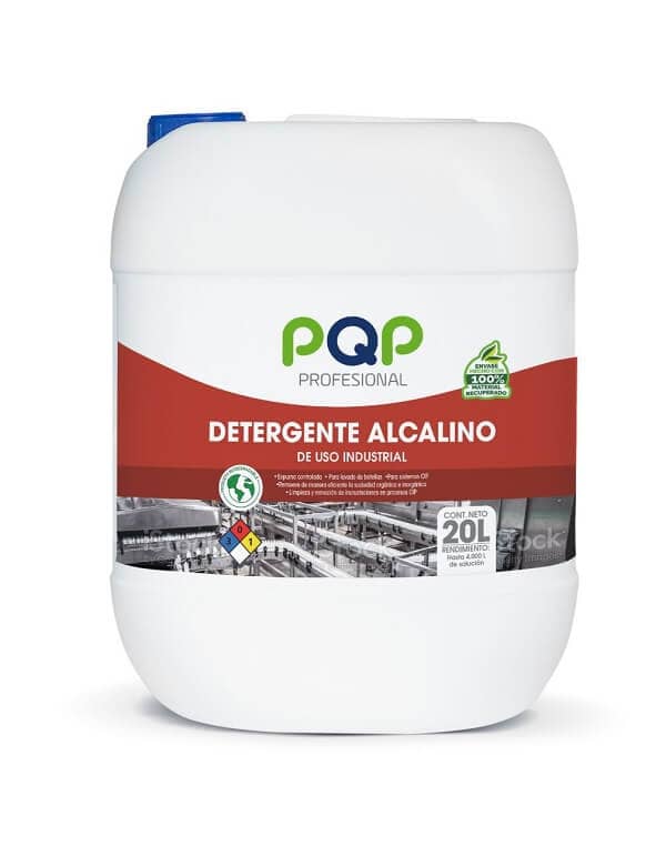 Detergente Liquido Alcalino PQP Pro 20 L