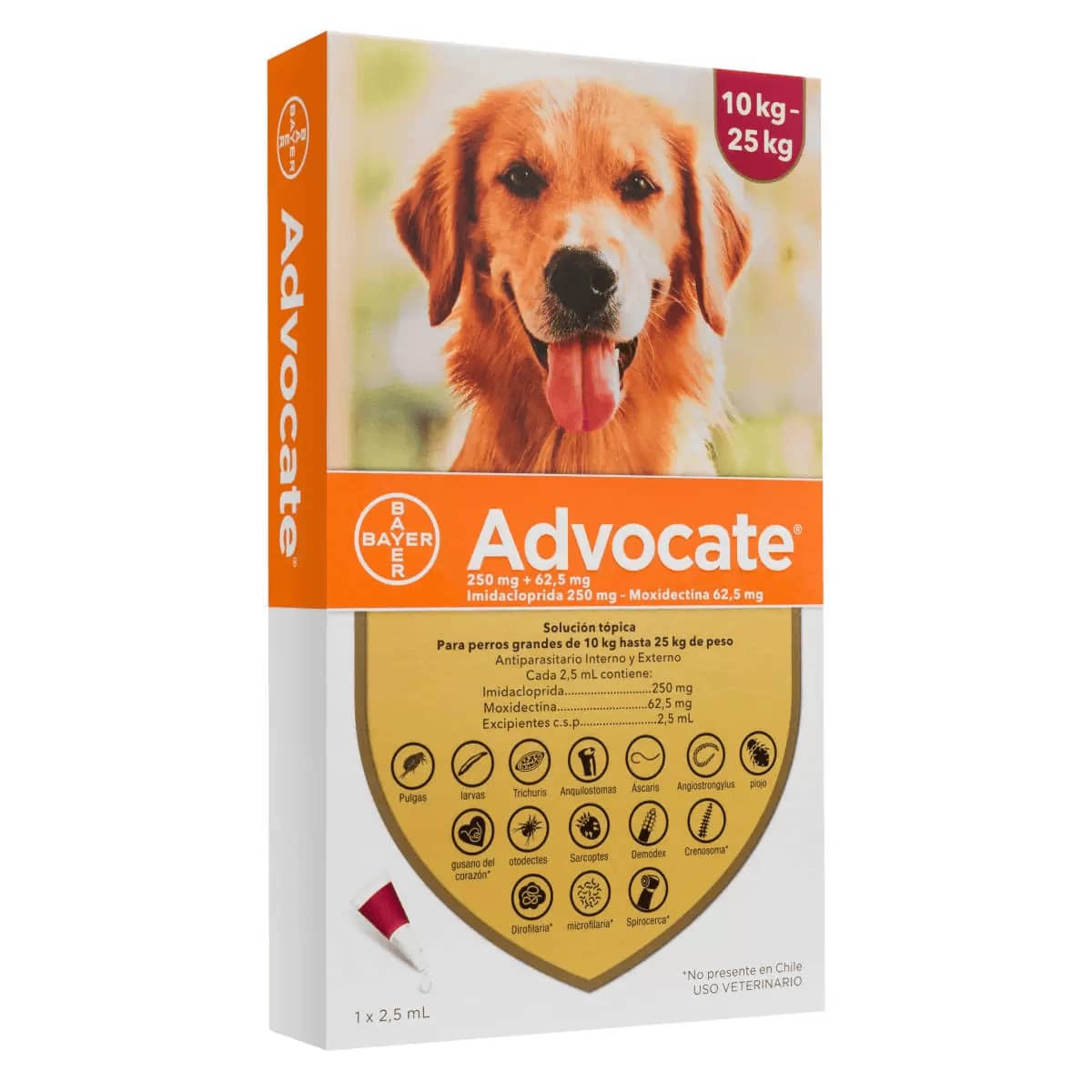 Advocate Perros 2.5 CC – Antiparasitario Total Bayer