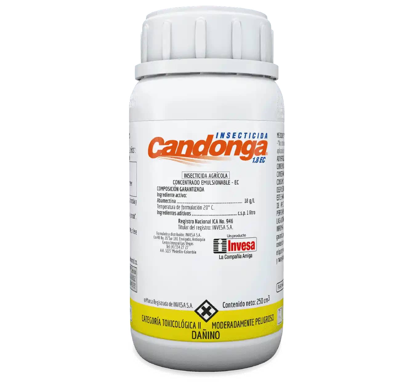 Insecticida Candonga 1.8 Ec x 250 cm³