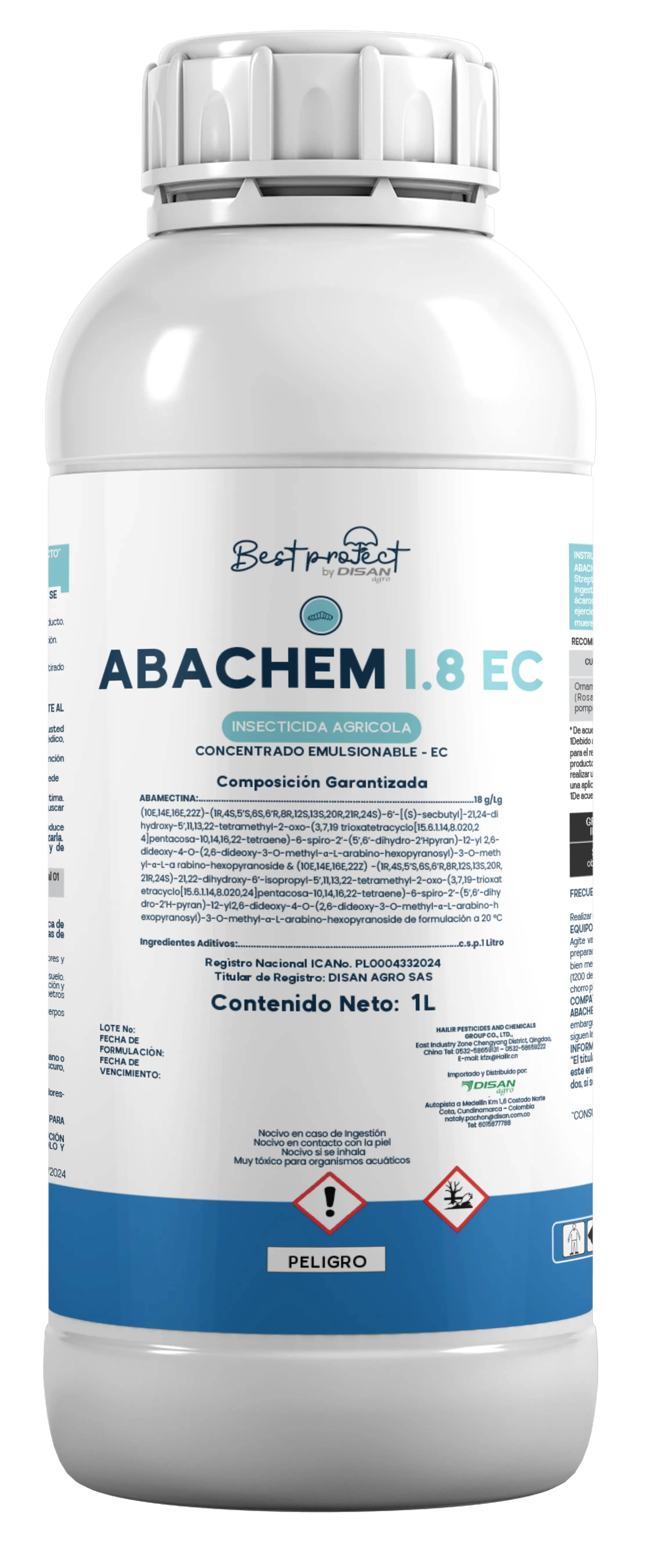 Acaricida Abachem 1.8 EC | Control Eficaz de Ácaros