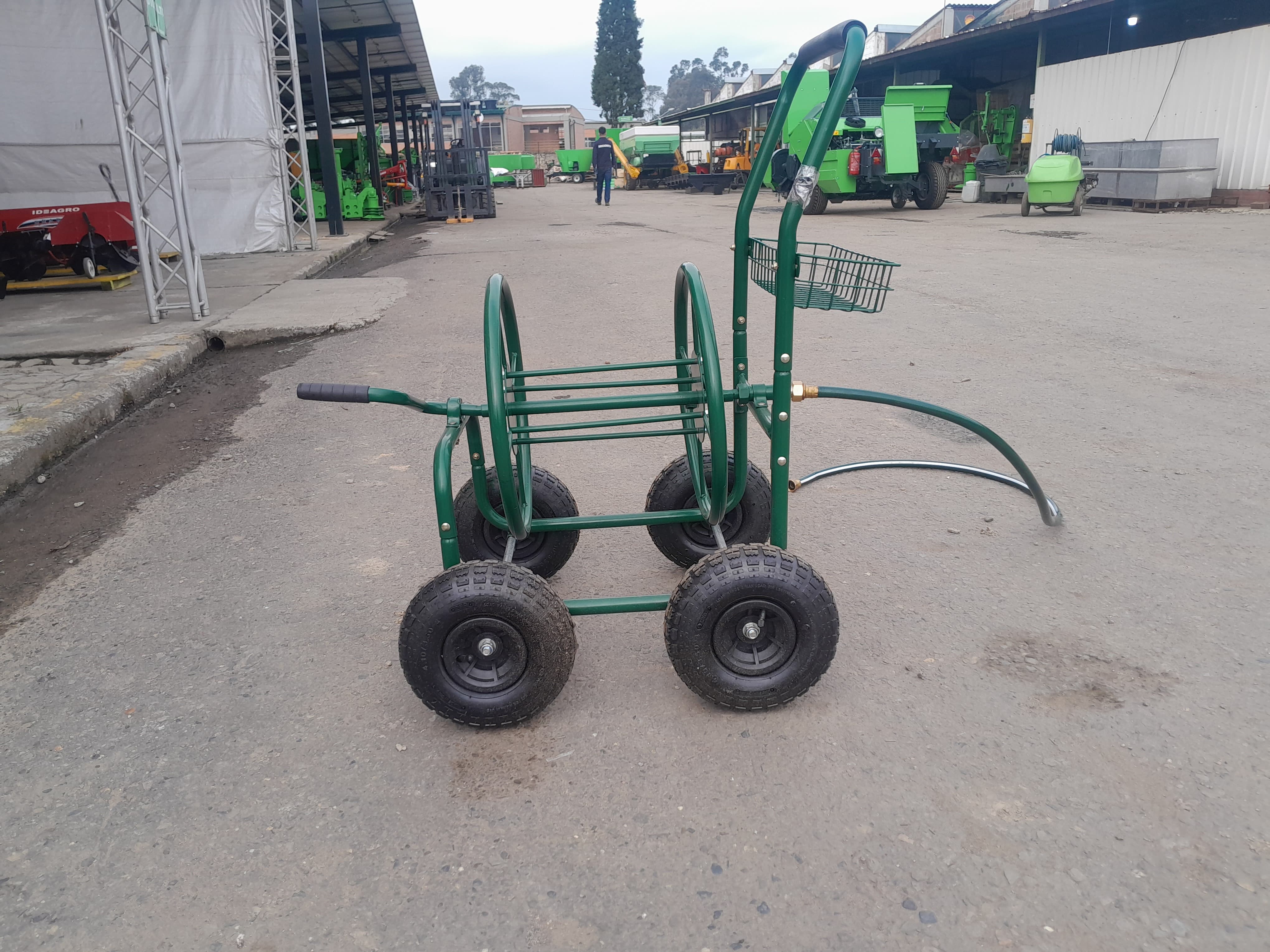 Carrete para Manguera de Jardín