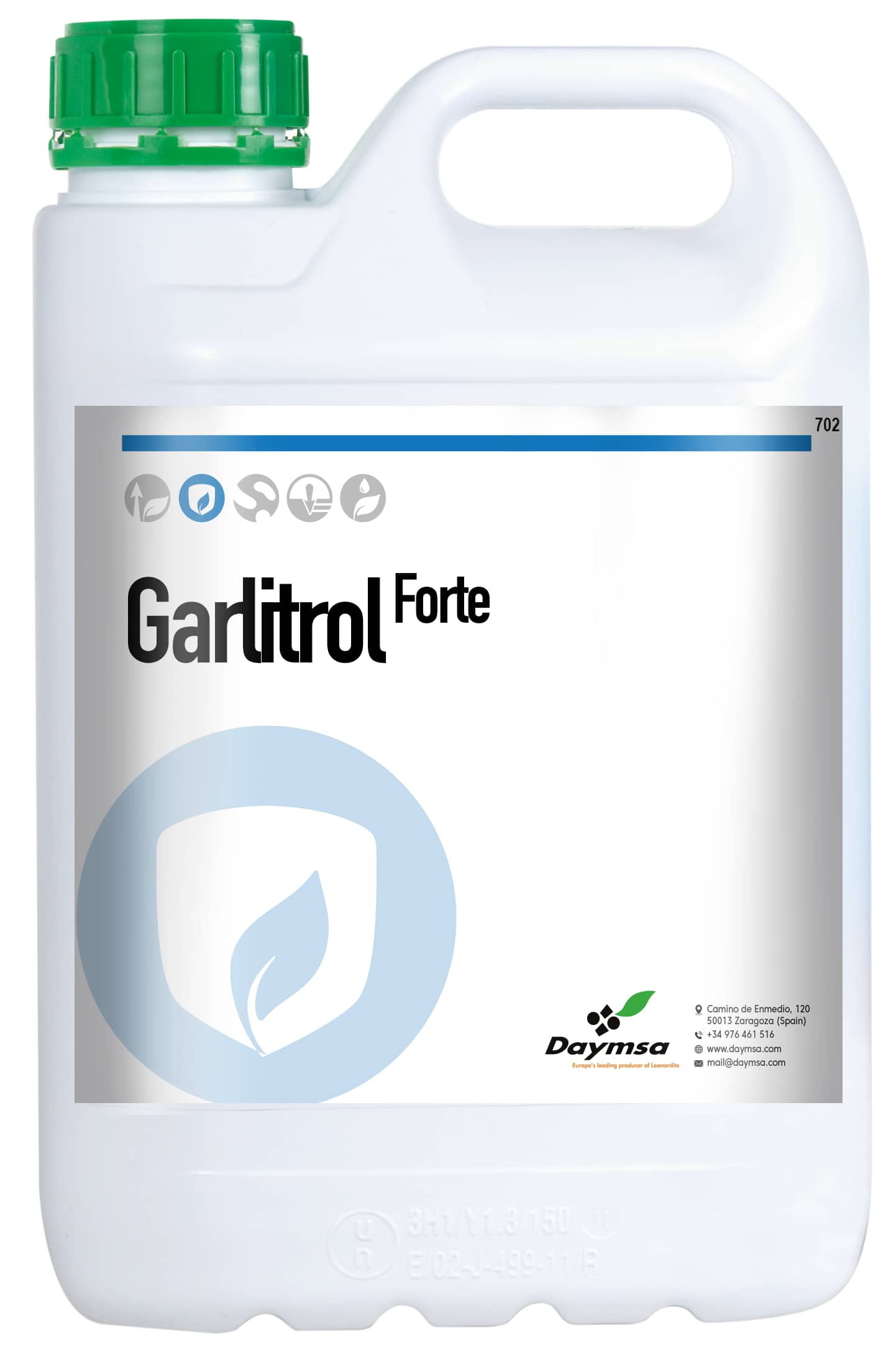 Fertilizante orgánico - Garlitrol Forte x 5 Lt