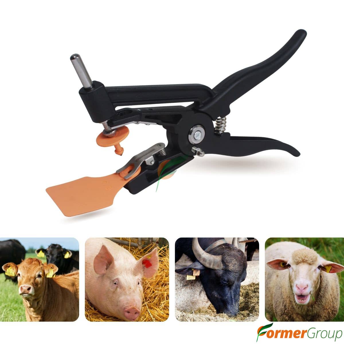 Pinza Chapeteadora Negra | Precisión y Durabilidad