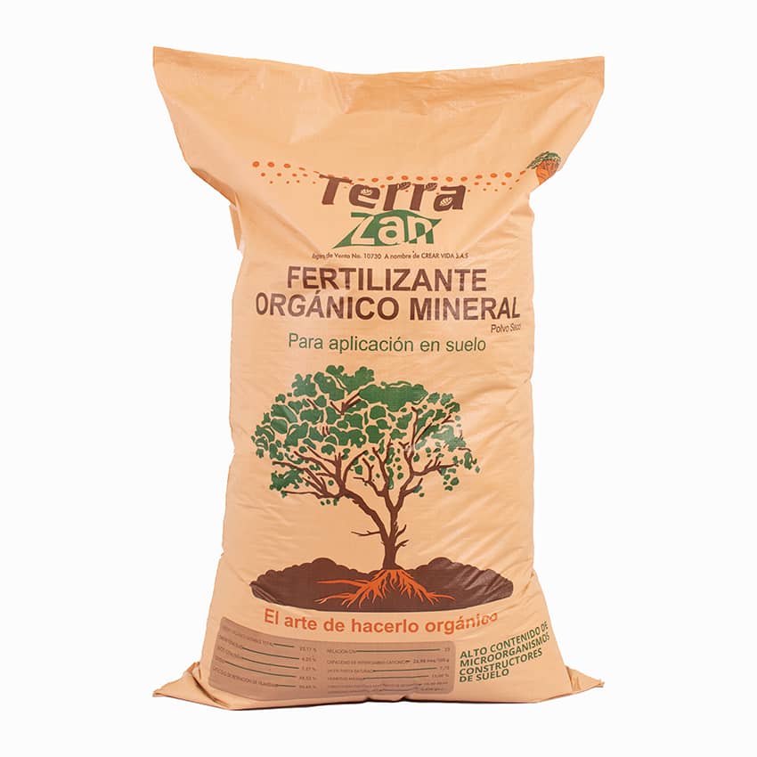 Abono orgánico Terra Zan Agrícola X50 Kg