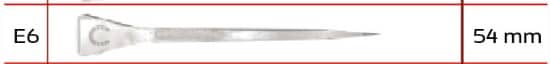 Clavos para herrar E-6 x 24 und - Mont Blist