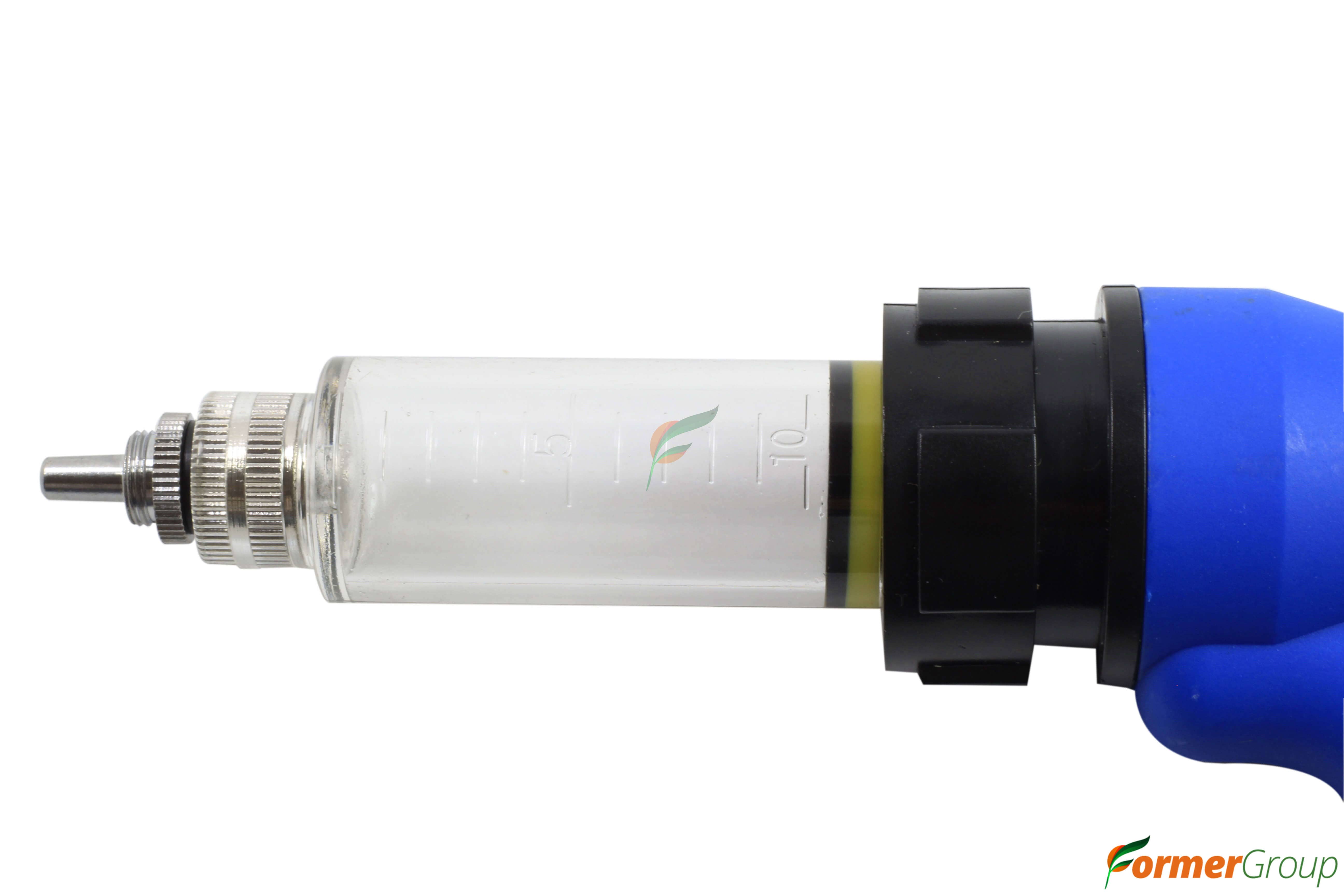 Jeringa veterinaria continua 10 ml - Precisión y durabilidad