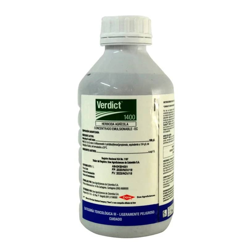 Herbicida Verdict | Control eficaz de malezas gramíneas