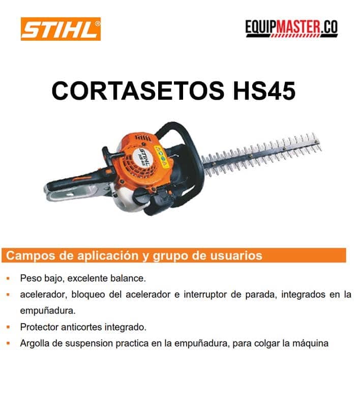 Cortasetos STIHL HS45