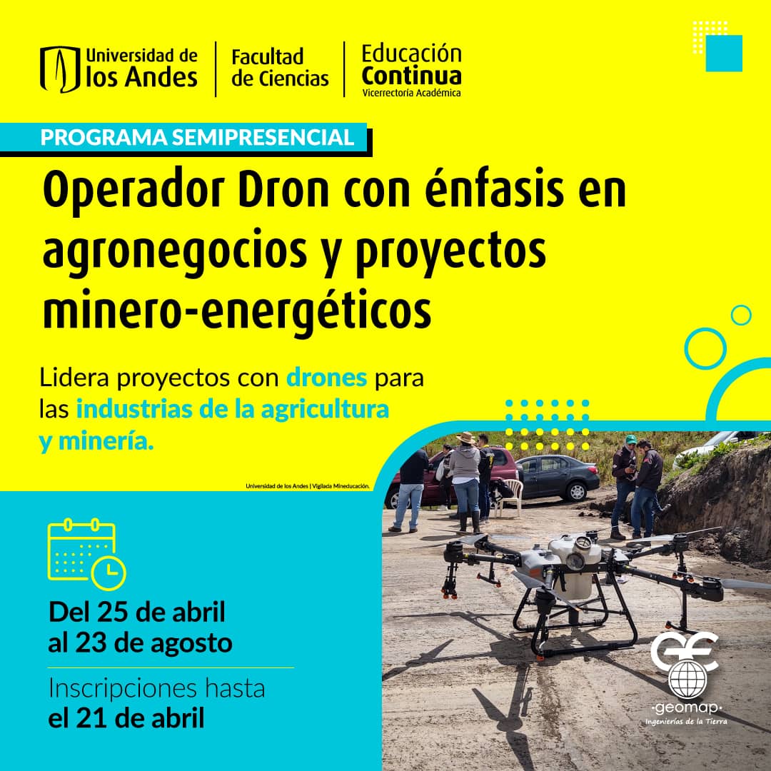 Curso Operador Dron con enfoque en Ingeniería