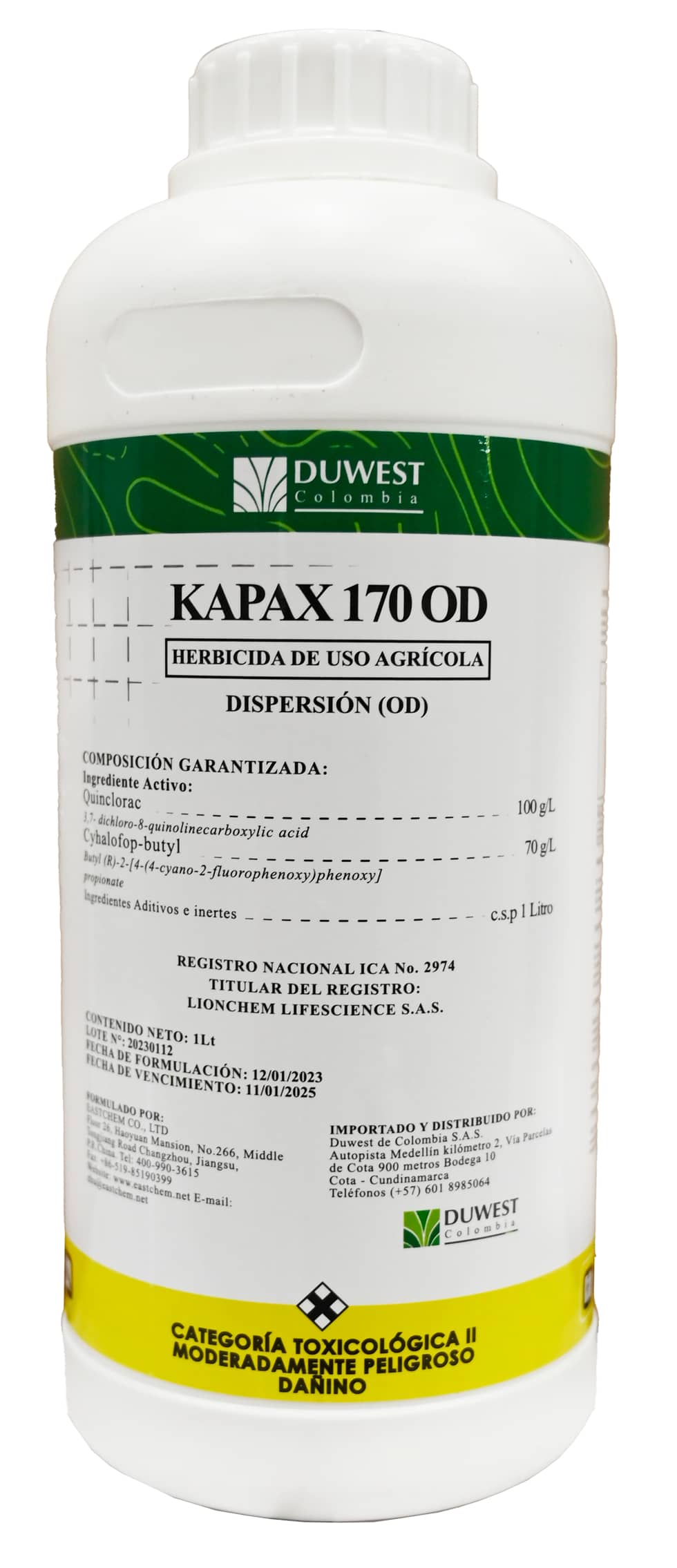 Herbicida Kapax 170 OD x 1 Lt