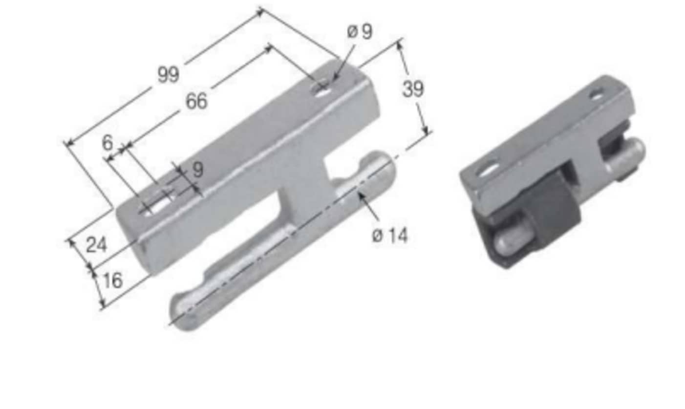 JB Macho TIR-7 Zincado | Unión segura y resistente