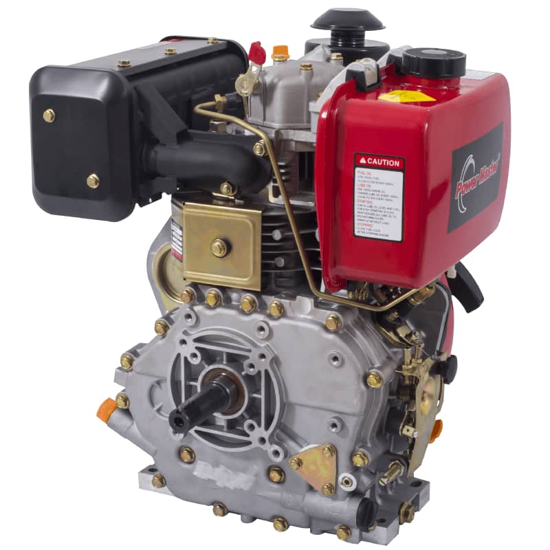 Motor Diésel 10 Hp 3600 RPM Eje Rosca/Cuña | MPMD186FA-R