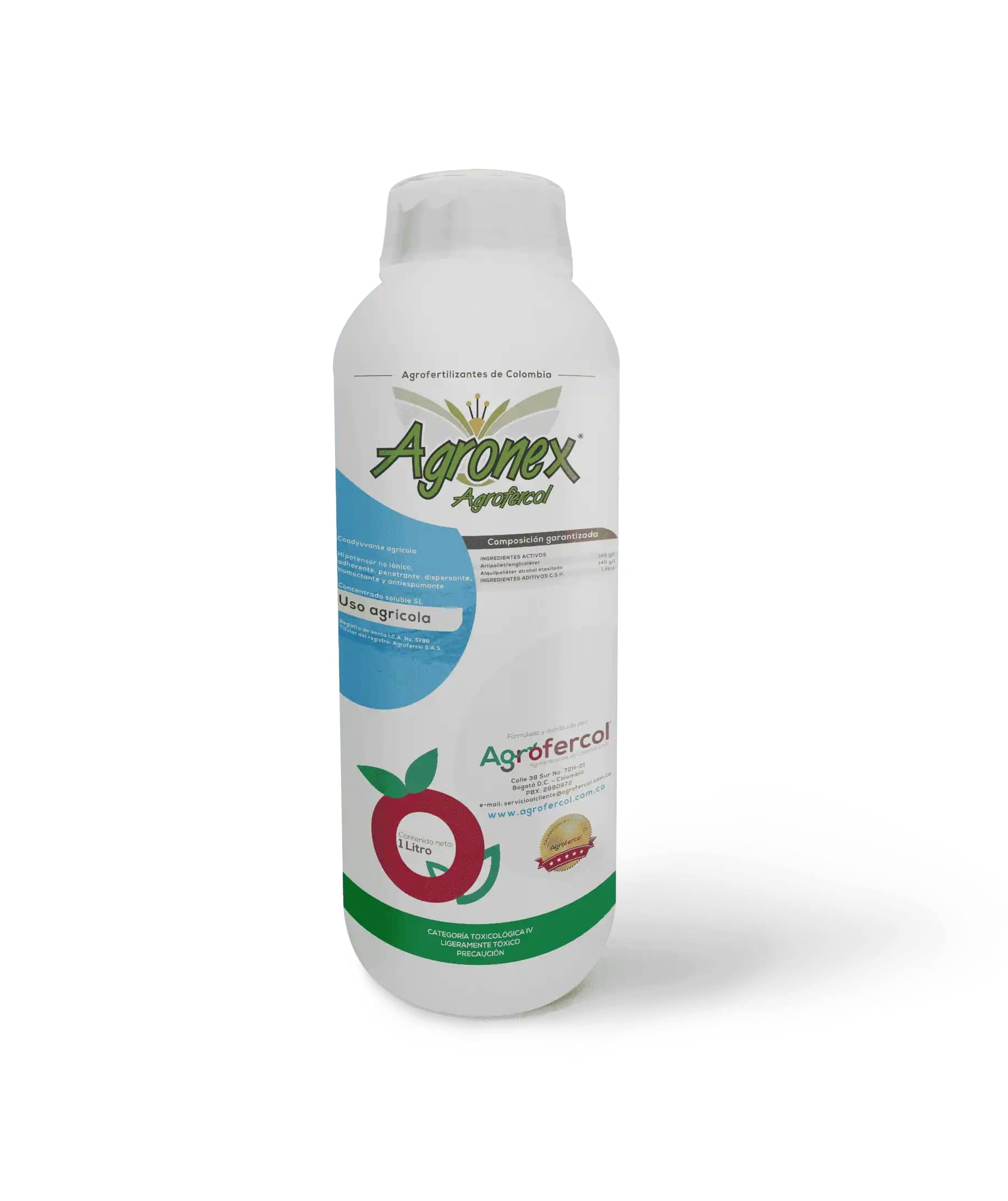 Agronex coadyuvante tensoactivo y antiespumante  Agrofercol