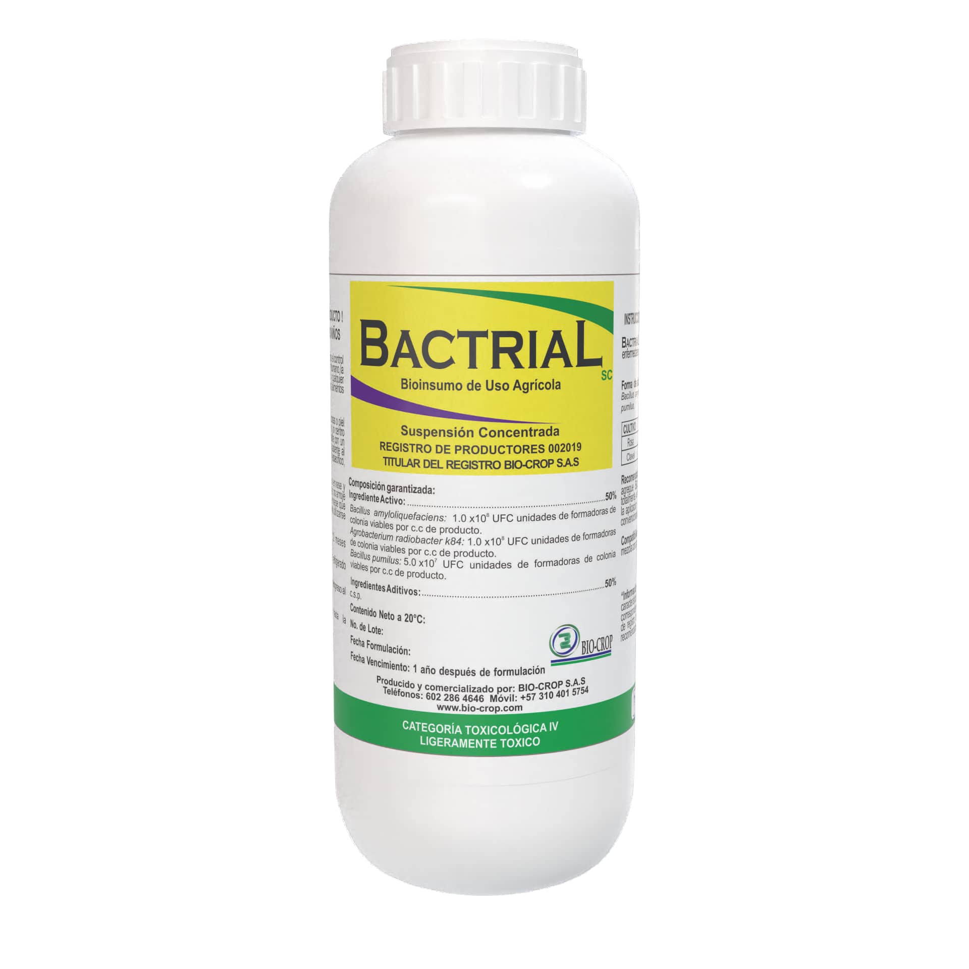 Fungicida Bactrial SC | Biofungicida de Amplio Espectro