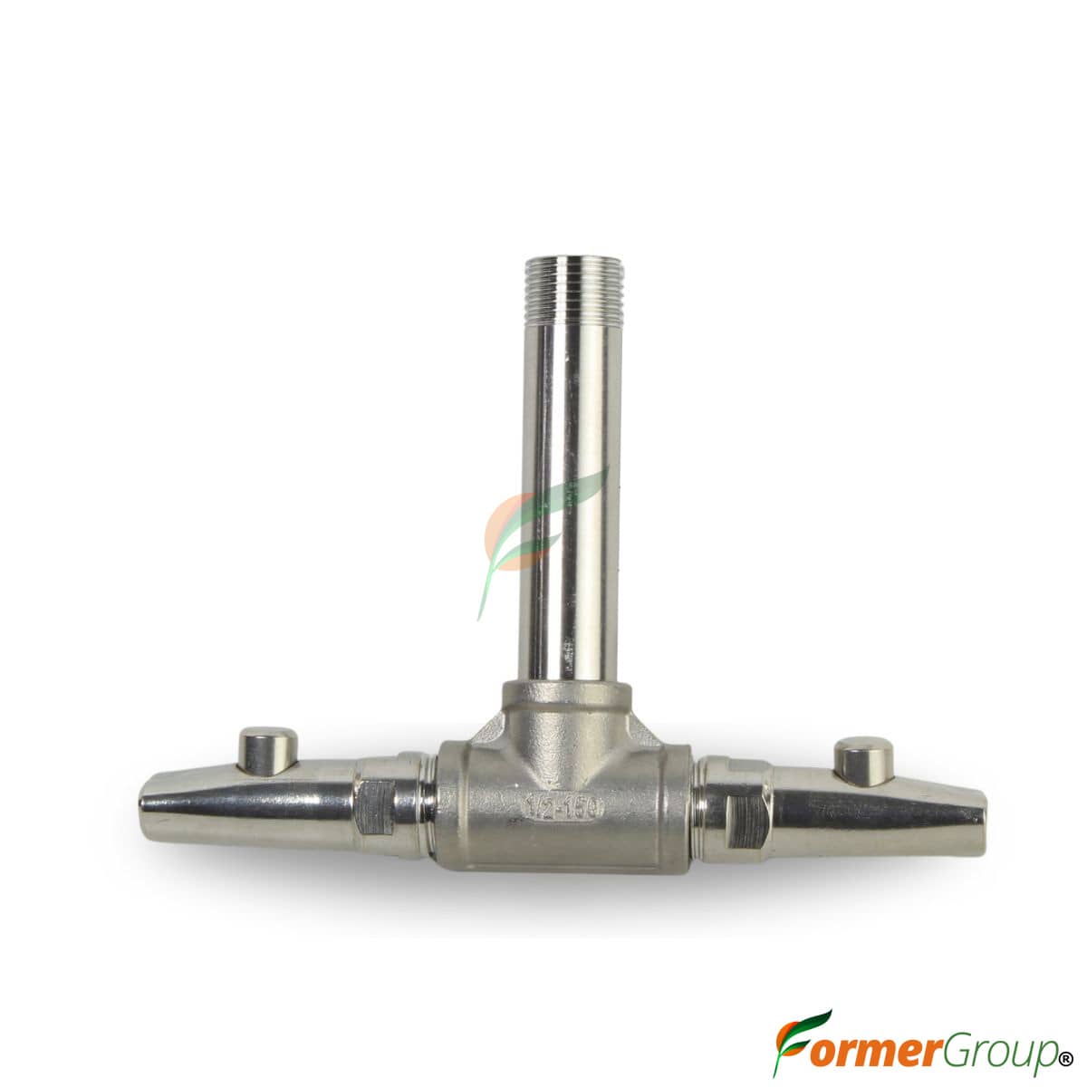 Kit Bebedero Lechones Doble Botón 1/2 T 10cm Acero Inox