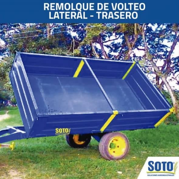 Remolque Tiro Volteo Lateral y Trasero RVLT-5000