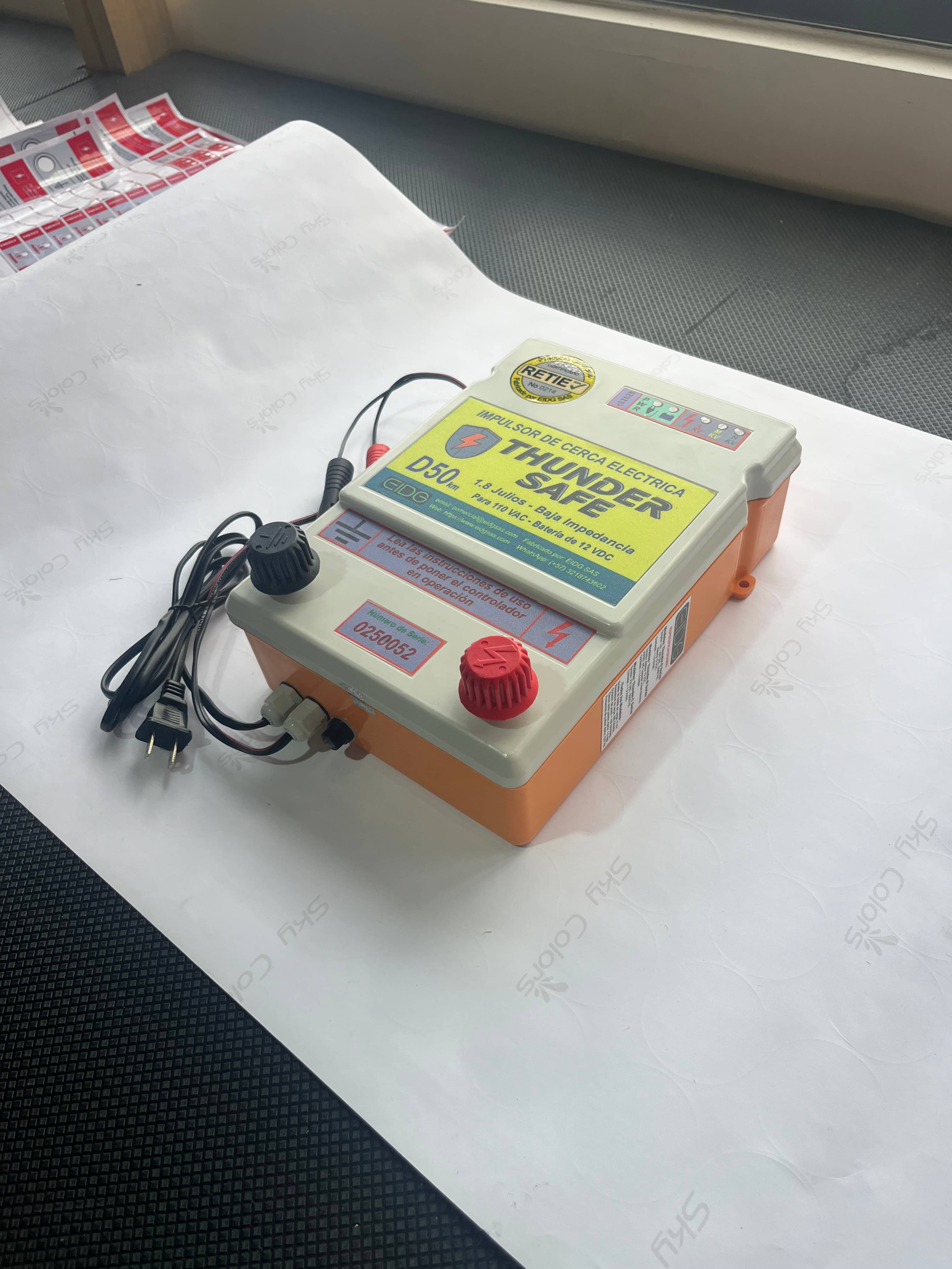 Impulsor de Cerca Eléctrica Thunder Safe D50KM