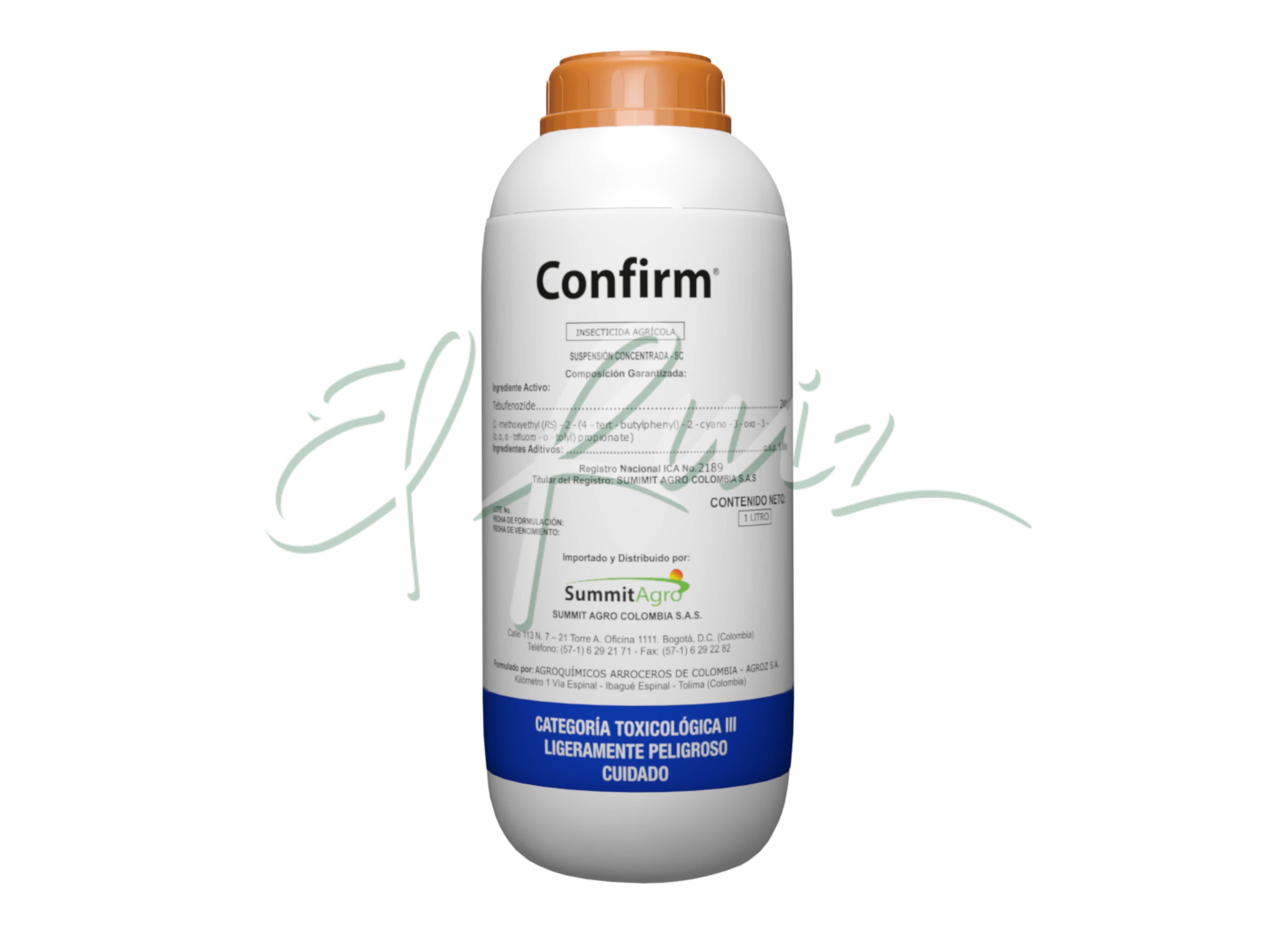 Confirm 1L Summitagro: insecticida para larvas en frutales