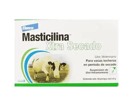 Masticilina Secado Jeringas Elanco | Antibiótico intramamario bovino