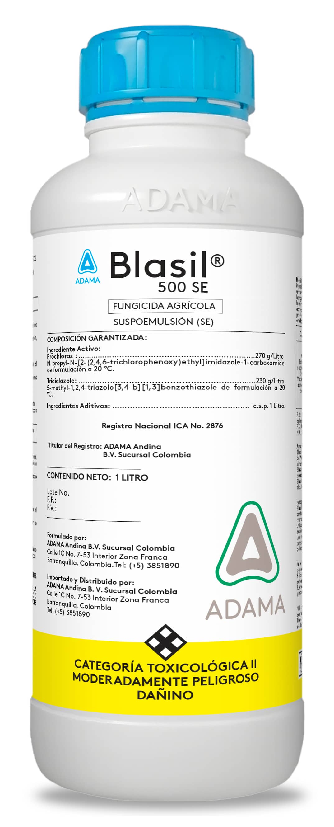 Fungicida Blasil 500 SE x 1 Lt - Adama