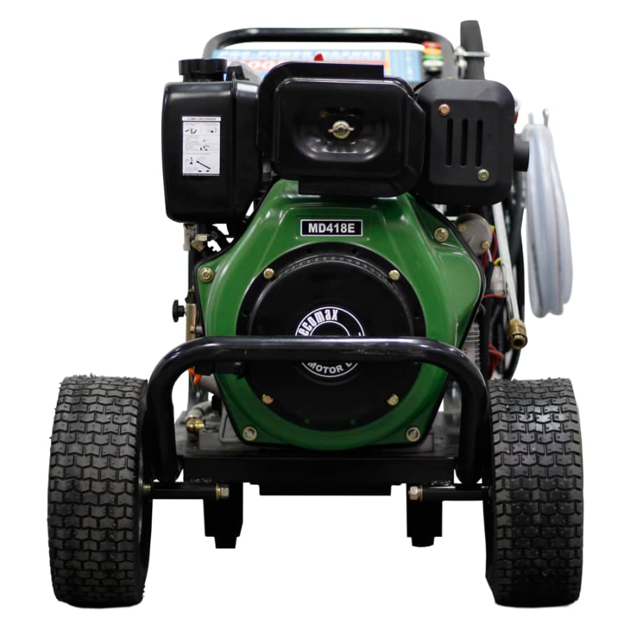 Hidrolavadora Ecomax 10HP: limpieza a presión diésel