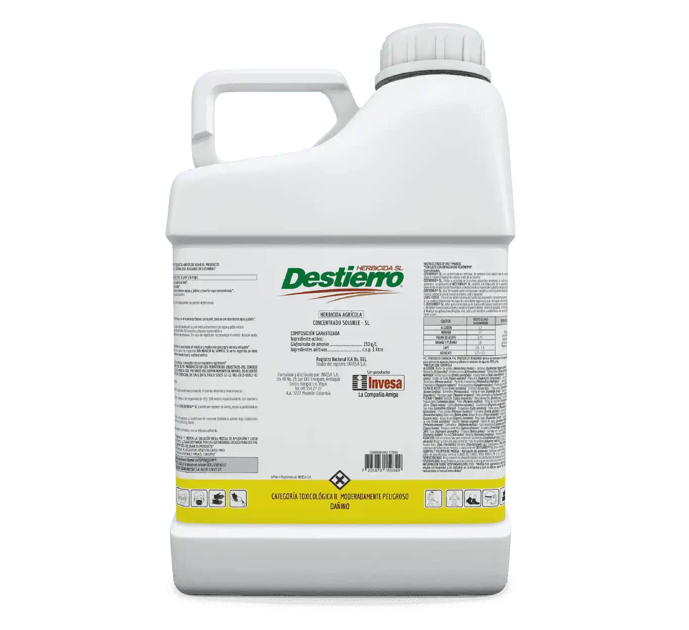 Herbicida Destierro 150 Sl x 4 Lt