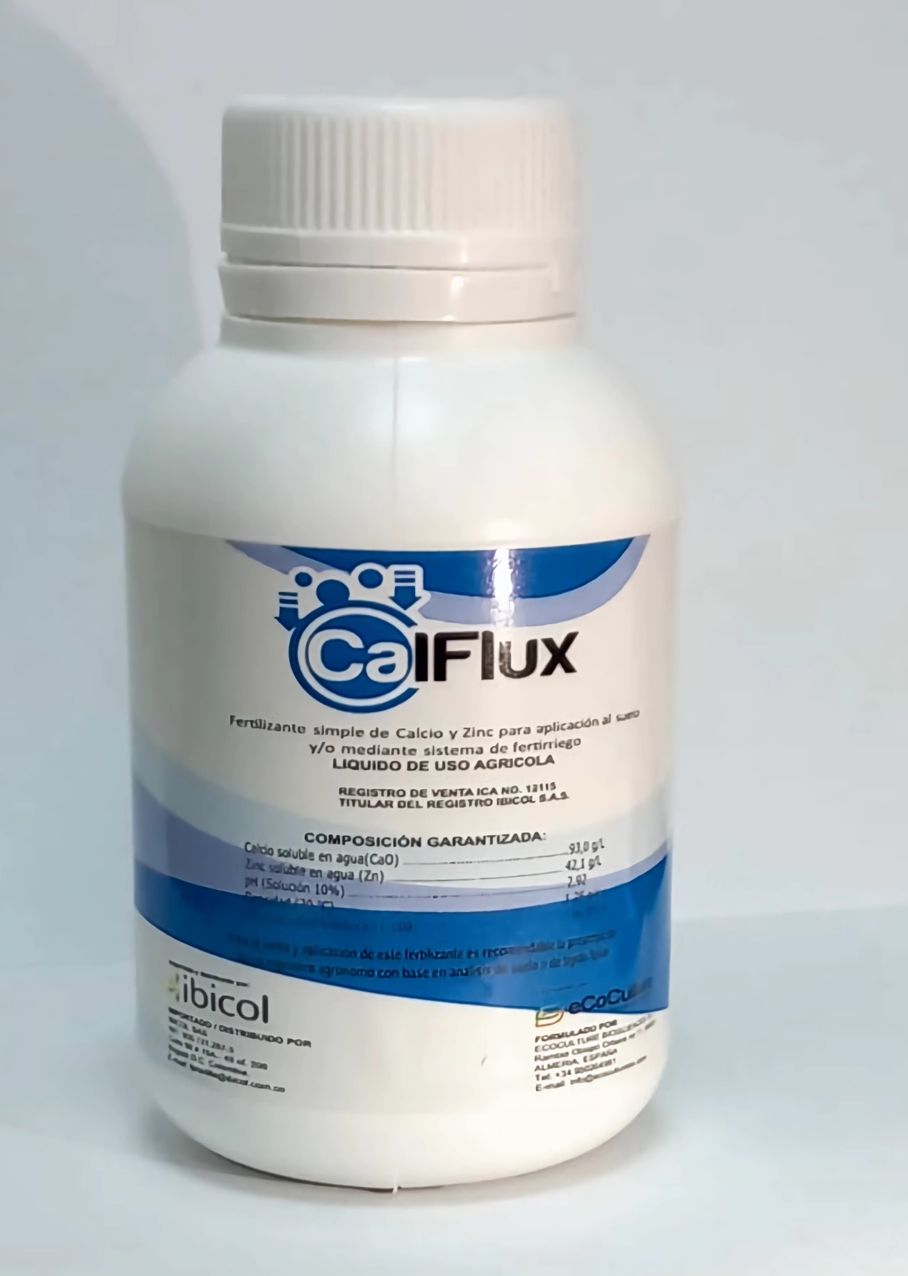 Fertilizante Para Engorde de Fruto Calflux x 250cc