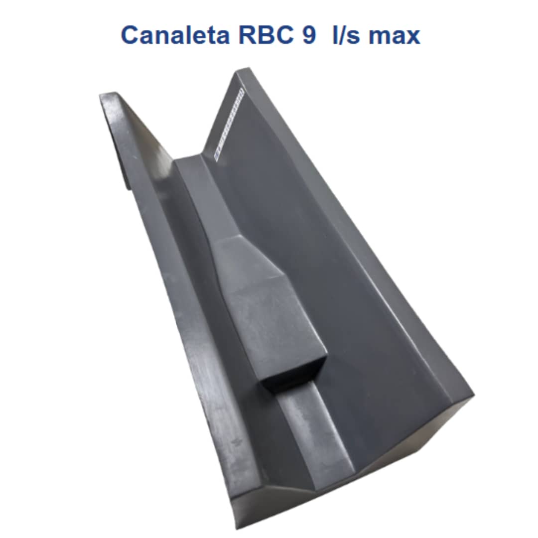 AGUA - Canaleta RBC 9  l/s max