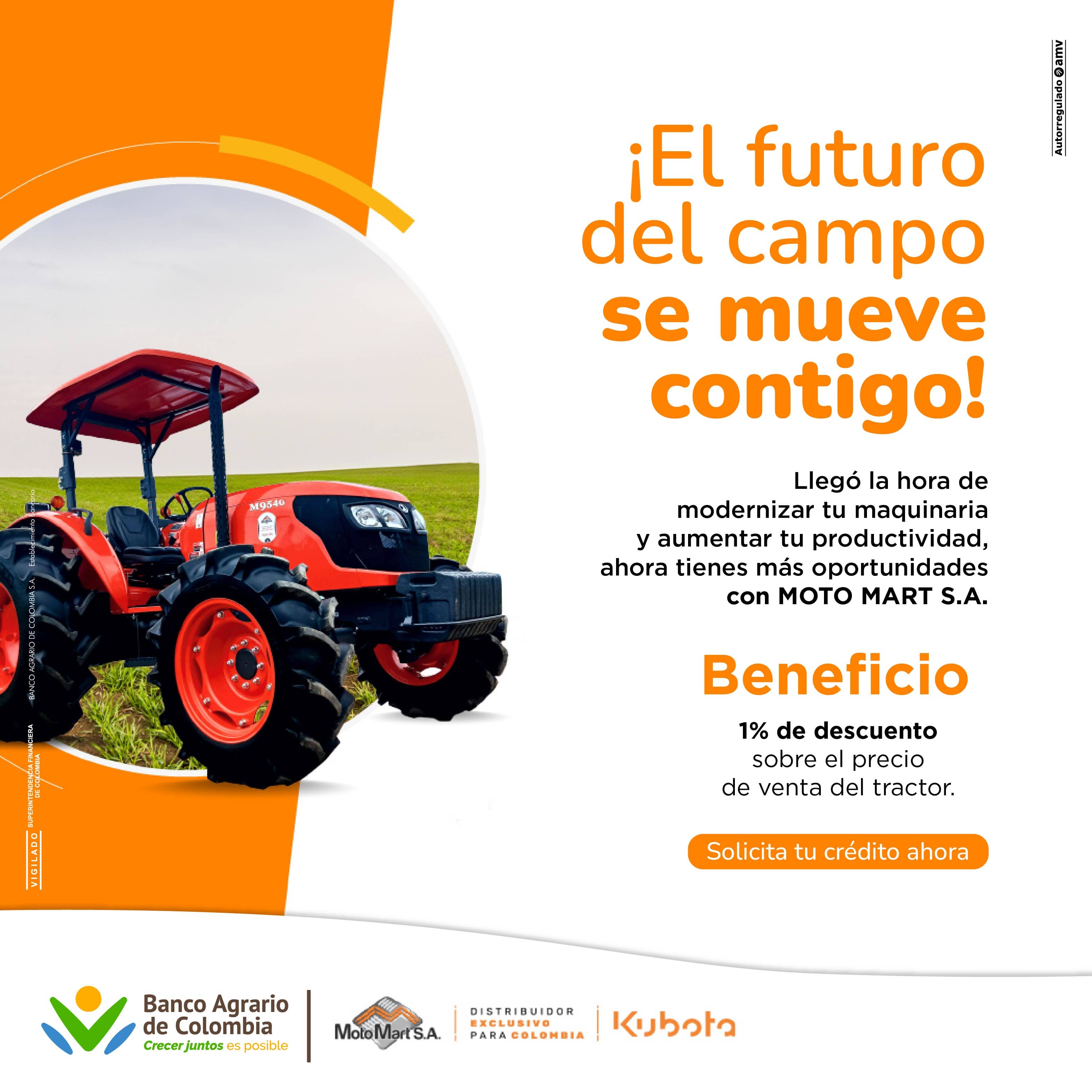 Convenio Maquinaria con MOTO MART