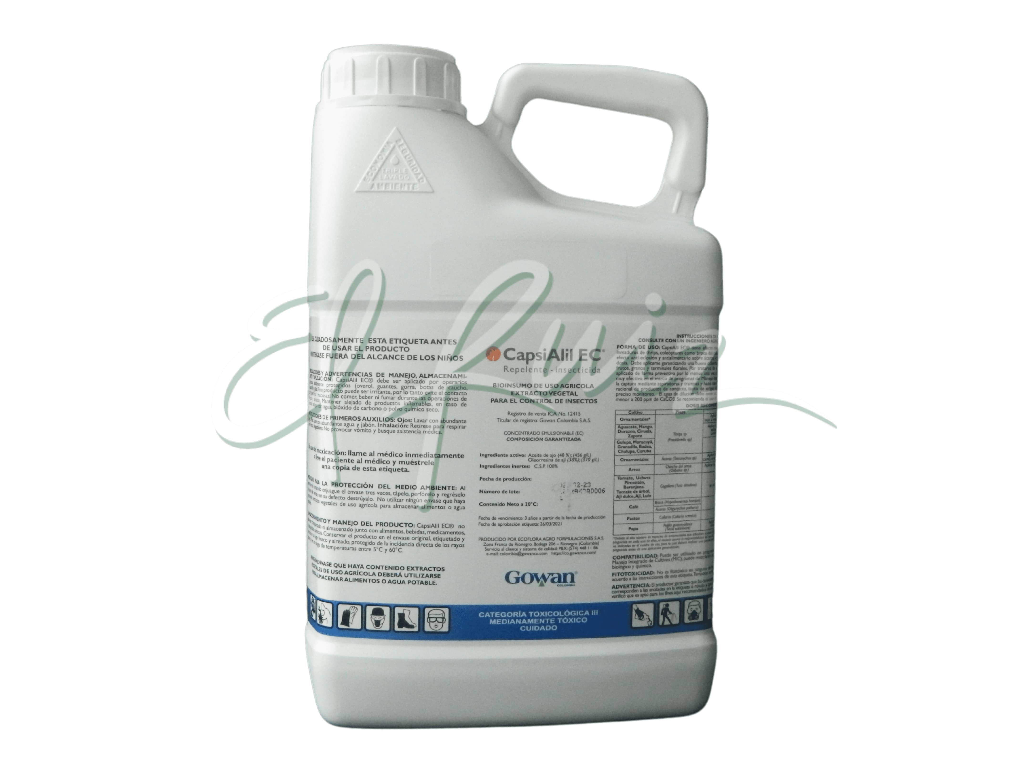 Insecticida Capsialil EC x 4 Lt - Gowan