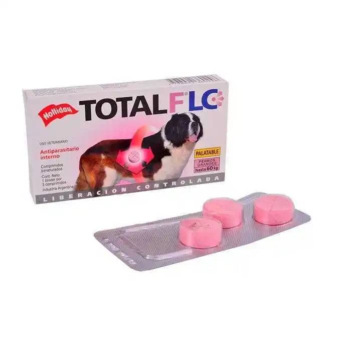 Antiparasitario Total F LC x 3 comprimidos