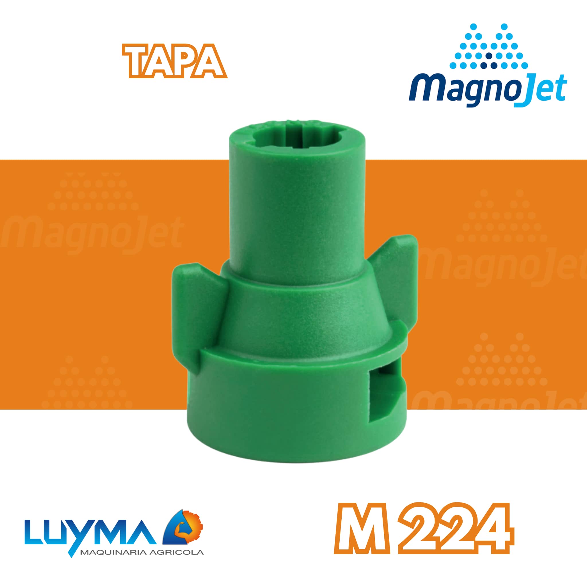 Tapa Magnojet M224 Enganche Rápido | Antideriva