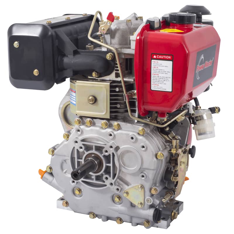 Motor Diésel 12Hp 1800 RPM Eje Cuñero compacto y potente