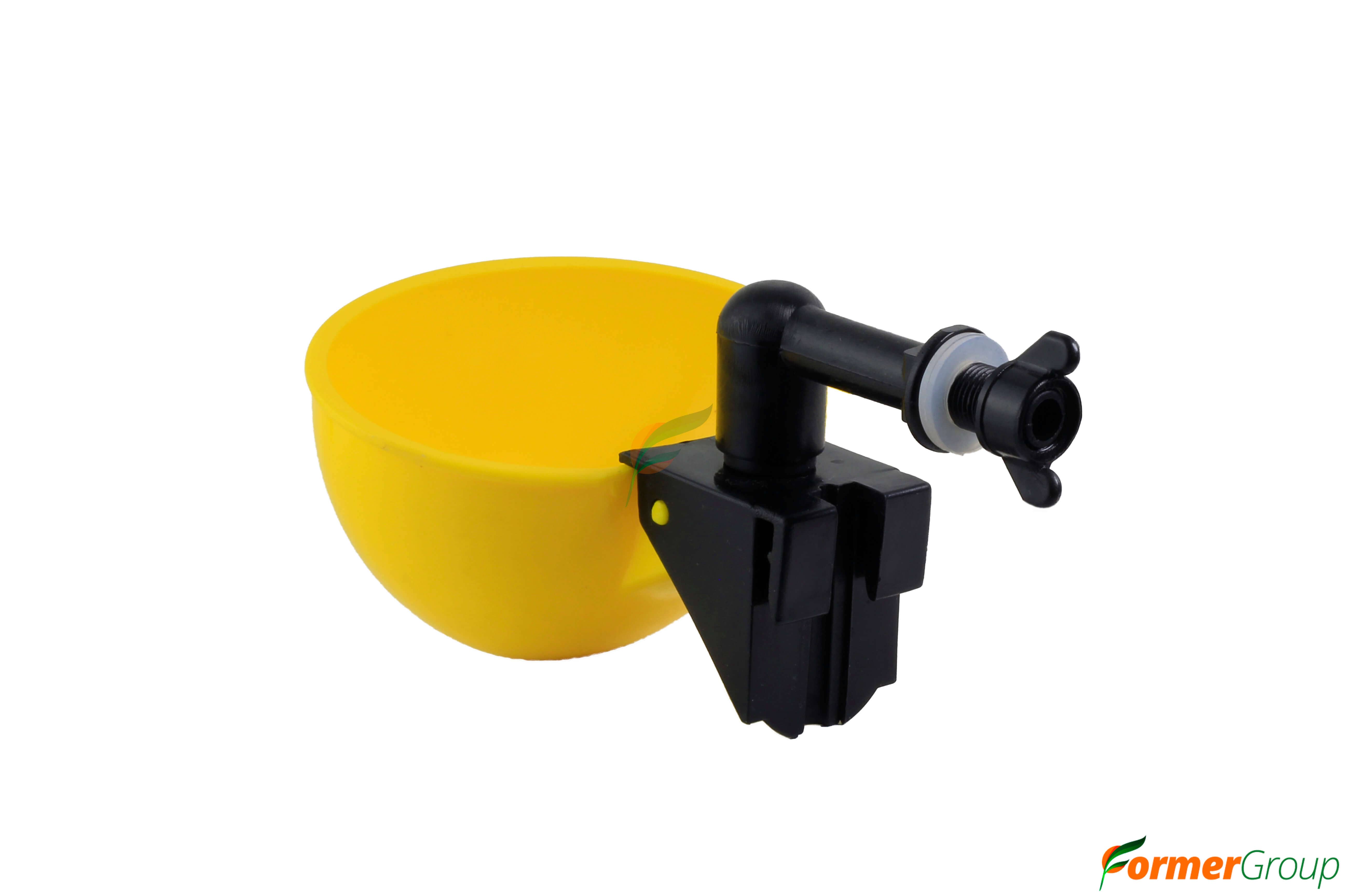 Bebedero copa automático aves: agua fresca