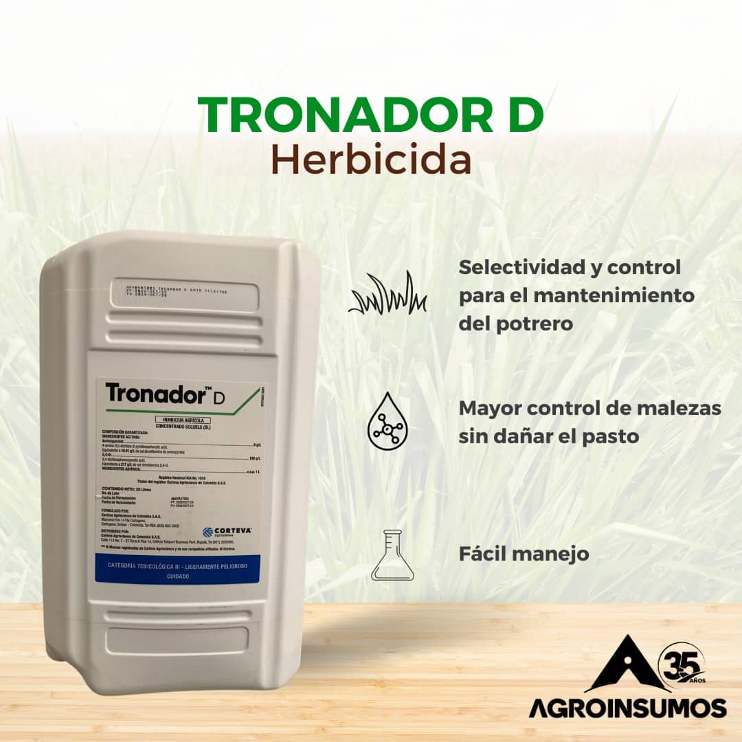 Herbicida Tronador SL x 20 Lt