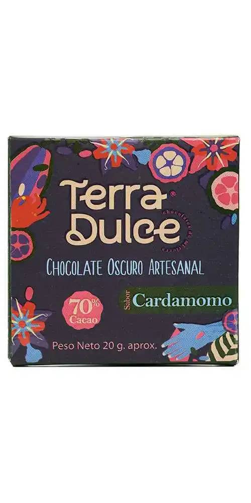 Barra de Chocolate 70% cacao (cardamomo)