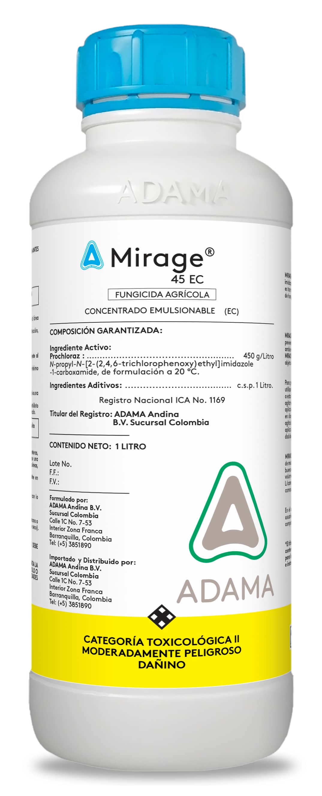 Fungicida Mirage 45EC x 1 Lt - Adama