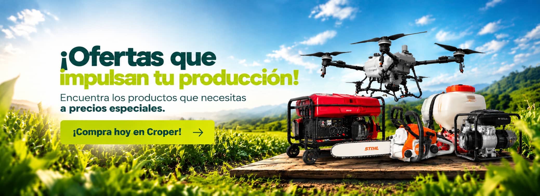 Banner ofertas Croper