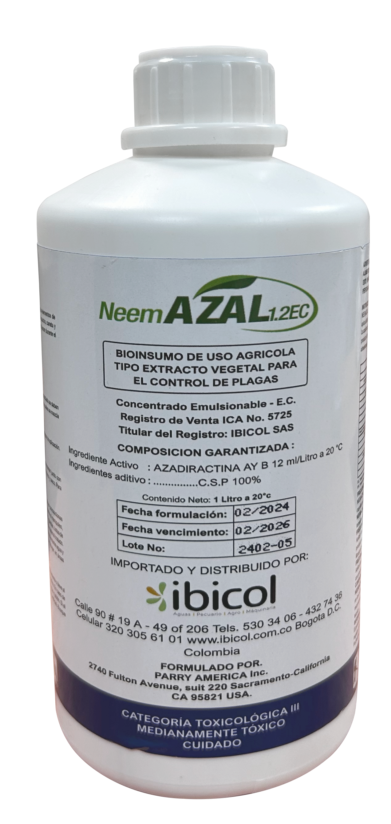 Insecticida NeemAZAL 1lt