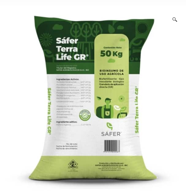 Sáfer Terra Life GR – Biofertilizante granular para suelos
