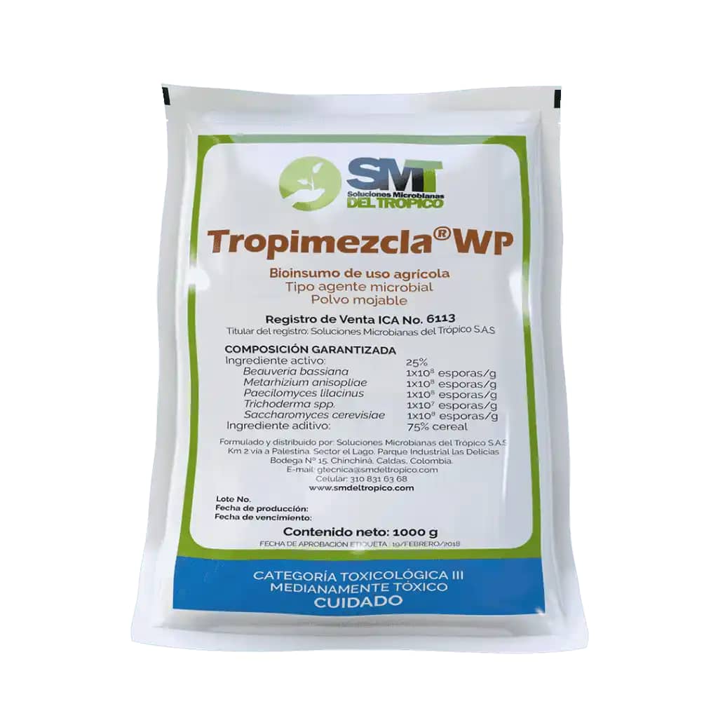 Insecticida Orgánico Tropimezcla Wp x 1 Kg