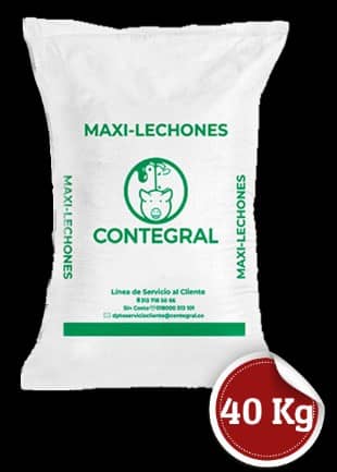 Alimento para cerdos 337 P x 40 kg - Contegral Maxilechones